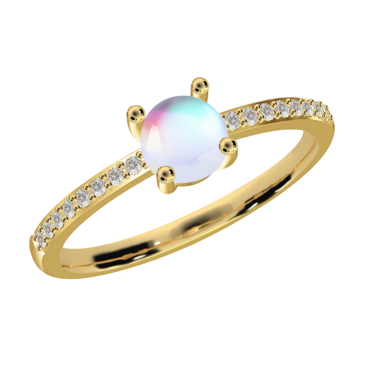 Celeste Maansteen Ring