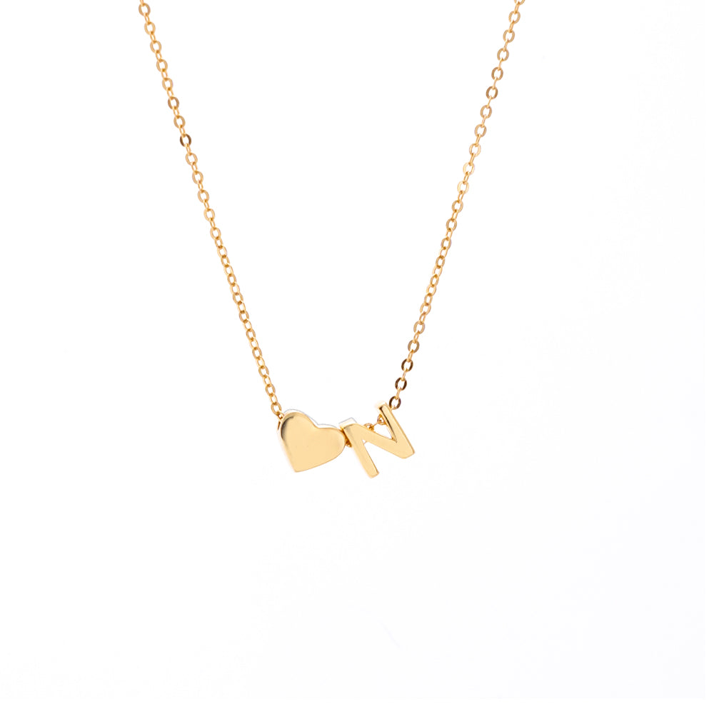 Ketting met Initiaal Hanger