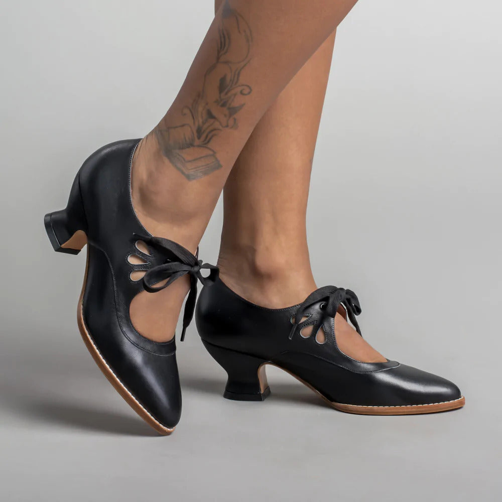 Orthopedische leren pumps – Viviana