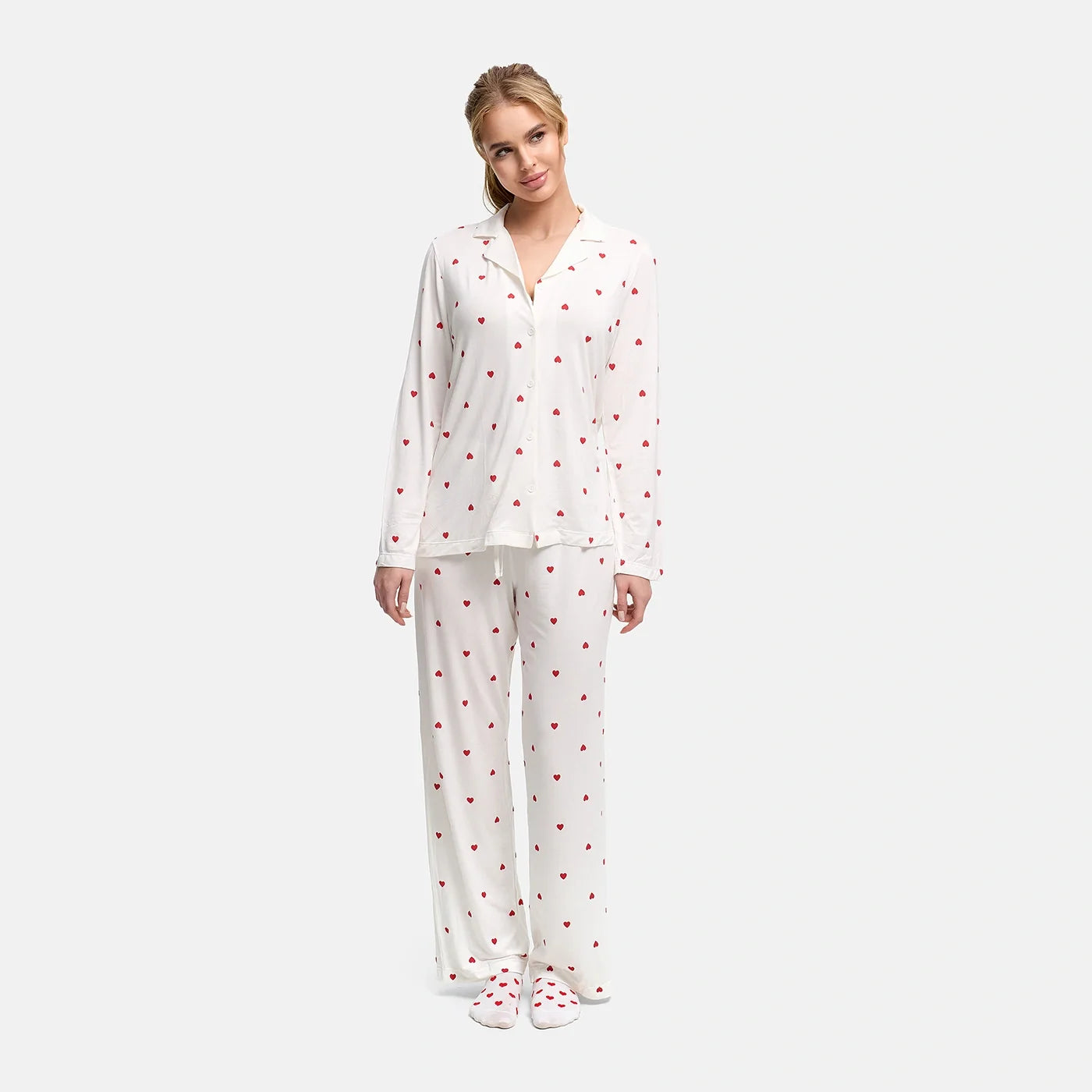 Pyjamabroek van zachte viscose