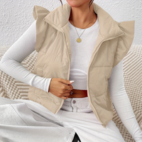 Korte gewatteerde bodywarmer – Romy