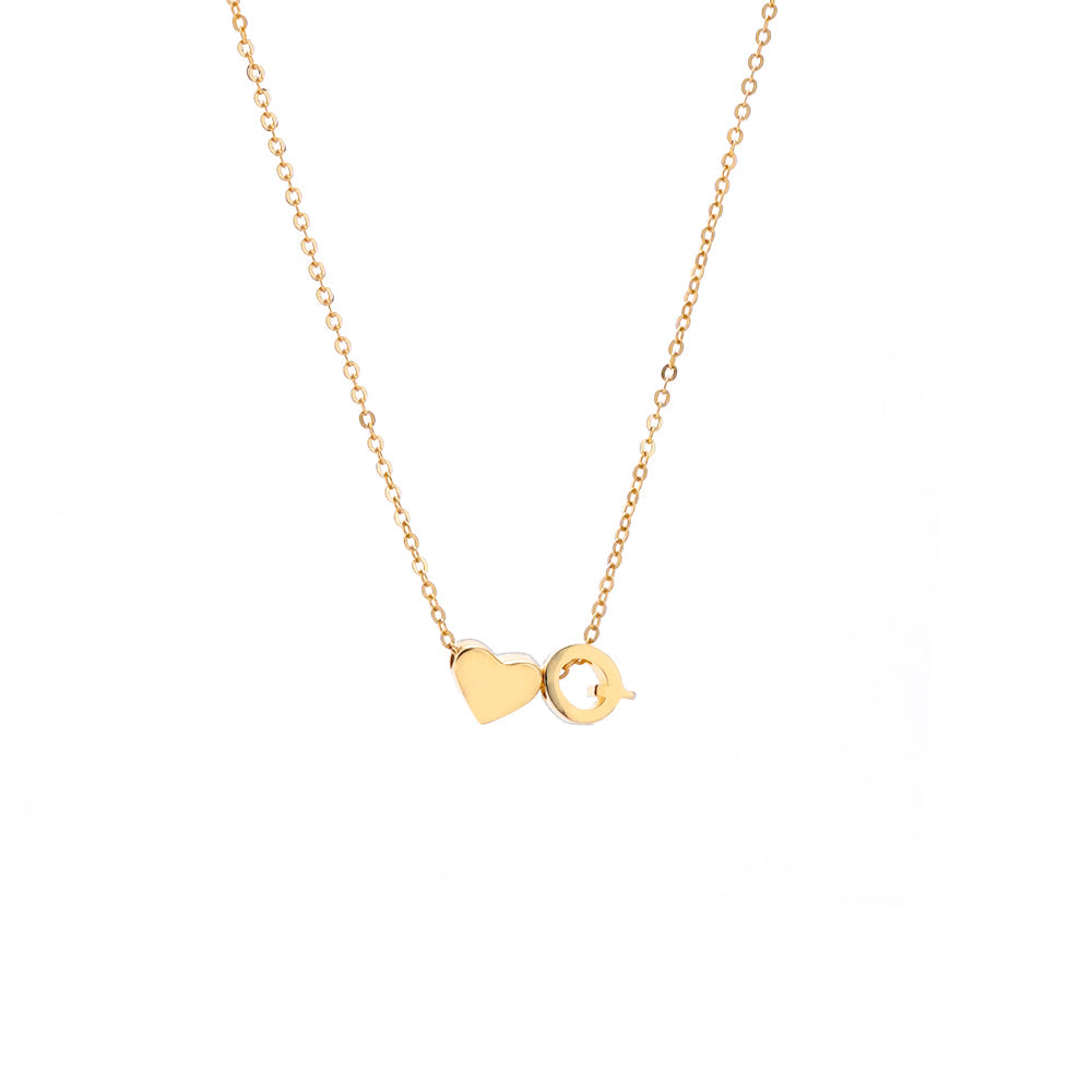 Ketting met Initiaal Hanger