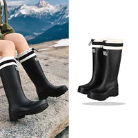 Waterdichte dames regenlaarzen in retrolook – Arlena