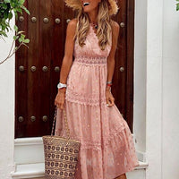 Boho Ibiza Maxi-jurk – Solana