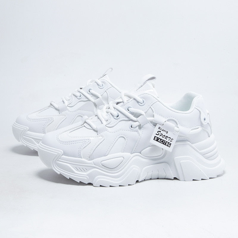 Chunky dad sneakers voor dames