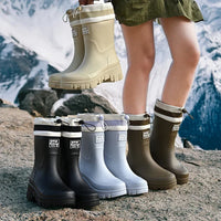 Waterdichte dames regenlaarzen in retrolook – Arlena