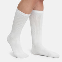 Lange sportsokken in retro stijl | 4-pack