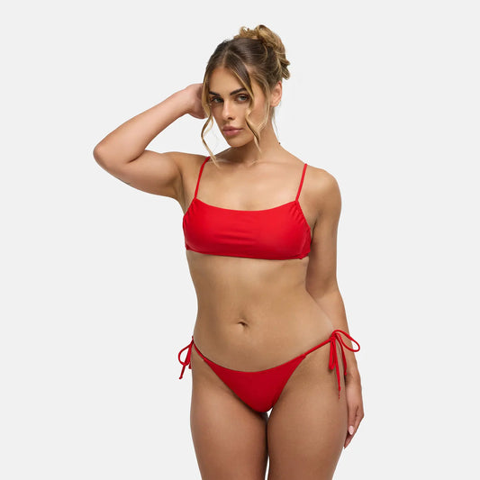 Signature Essential bikinitop met open rug