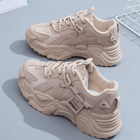 Chunky dad sneakers voor dames