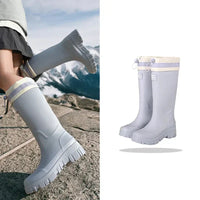 Waterdichte dames regenlaarzen in retrolook – Arlena