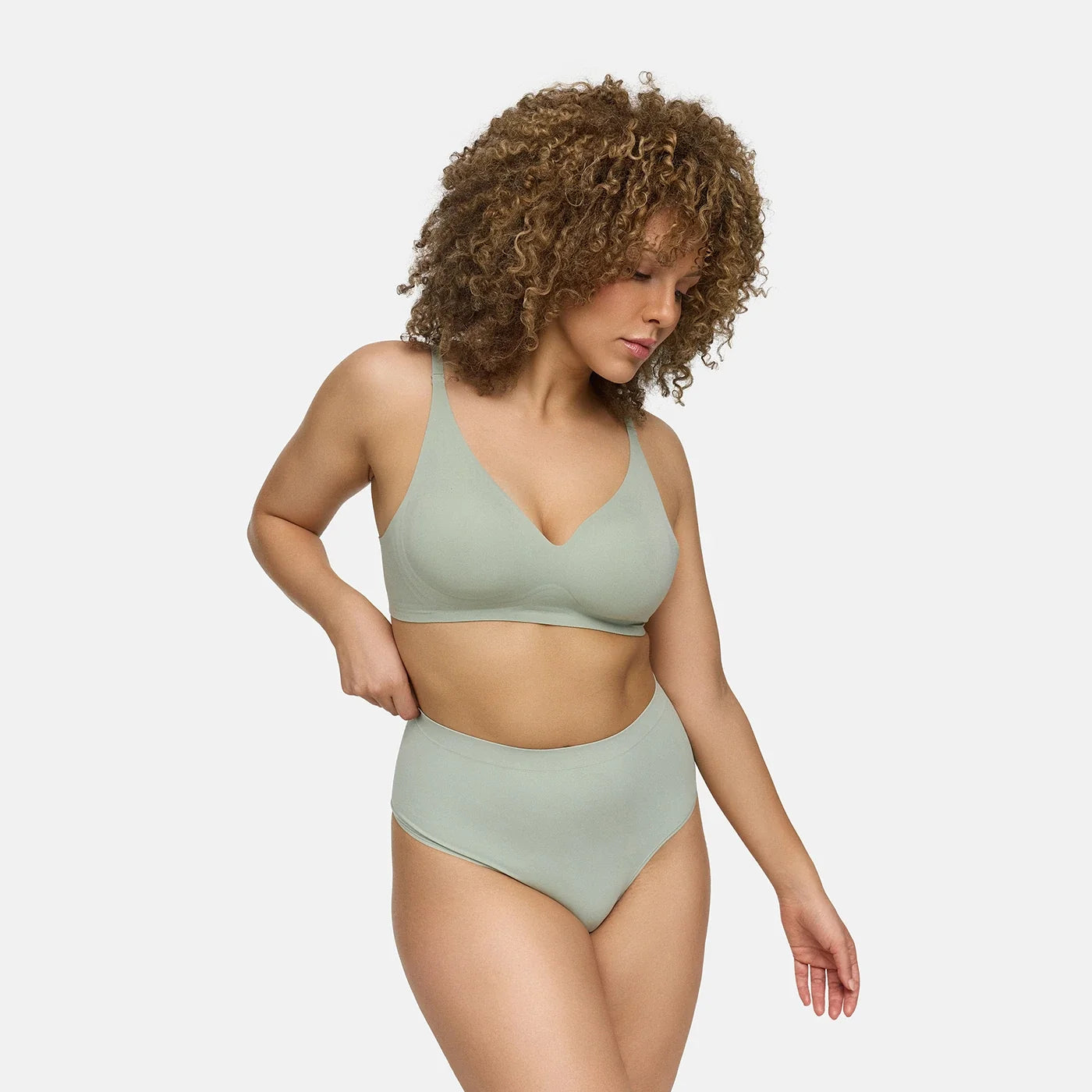 Naadloze high waist string | 3-pack