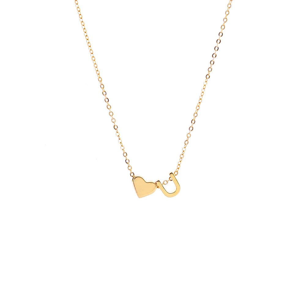 Ketting met Initiaal Hanger