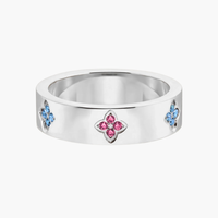 Fleur Geboortesteen Ring