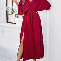 Lentejurk met v-hals – Isabella