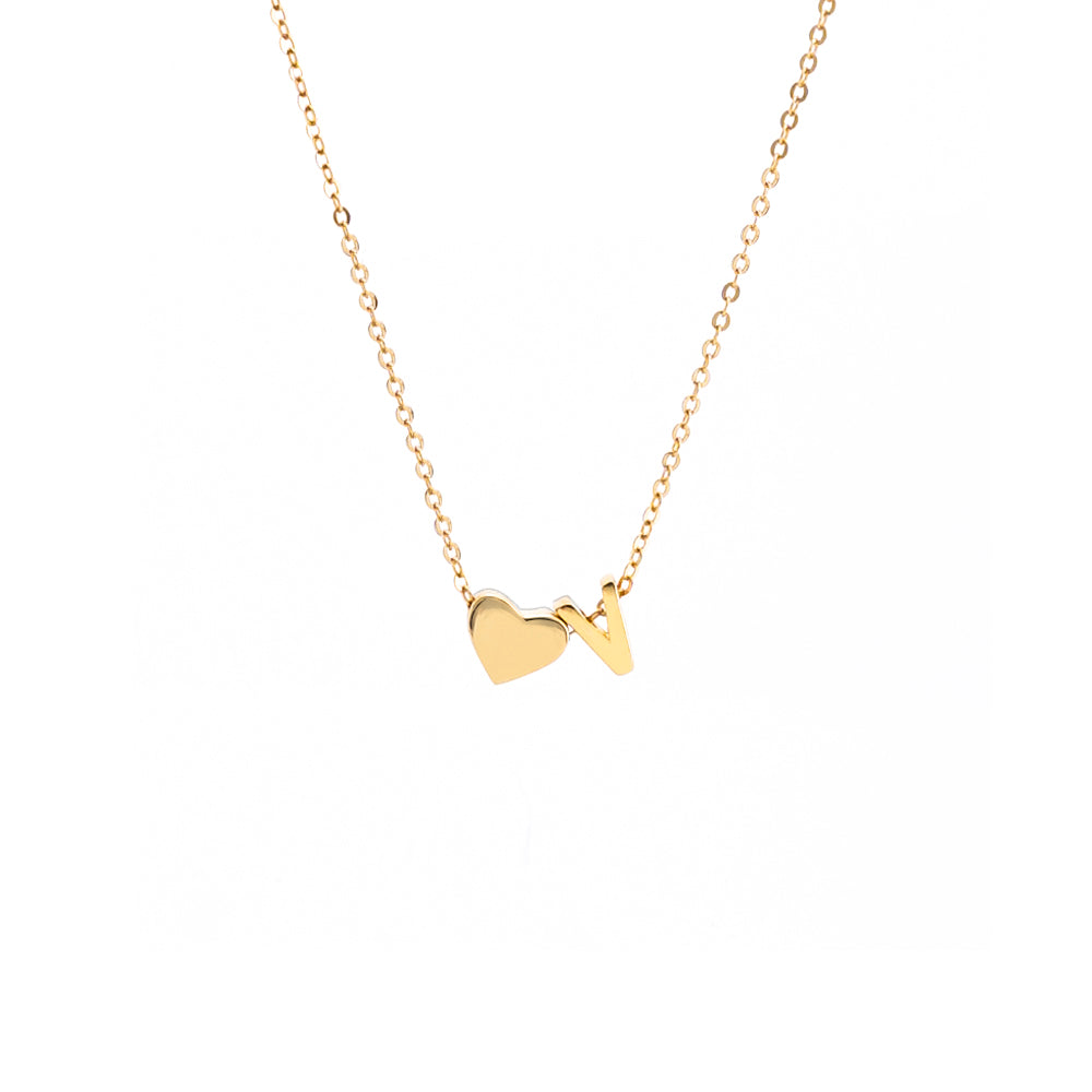 Ketting met Initiaal Hanger