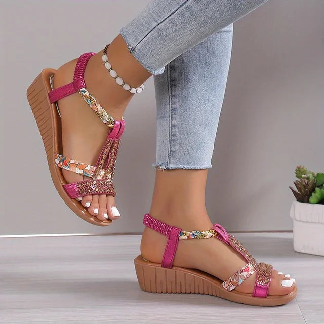 Orthopedische sleehak sandalen – Marla