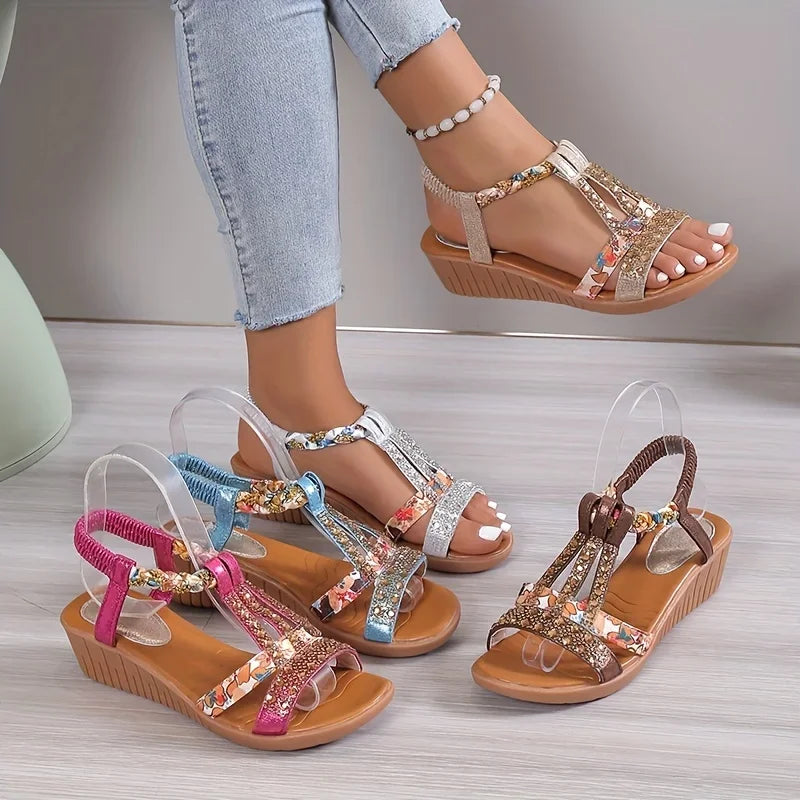 Orthopedische sleehak sandalen – Marla