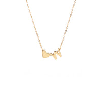Ketting met Initiaal Hanger