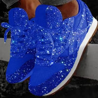 Glitter dames sneakers – Leona