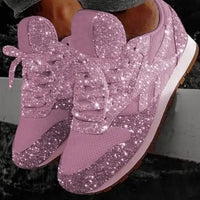 Glitter dames sneakers – Leona