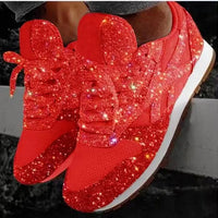 Glitter dames sneakers – Leona
