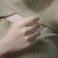 Celeste Ring met Maansteen