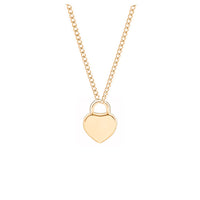 Hartketting met Initialen en Parel