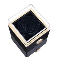 Rozenbox Cadeauset met Gegraveerde Ketting