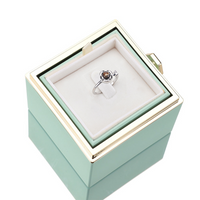 Rozenbox met Projectiering en Echte Roos