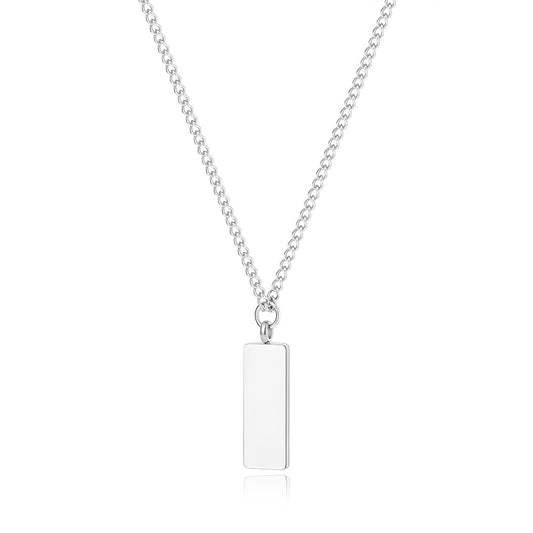 Minimalistische Ketting met Gravering