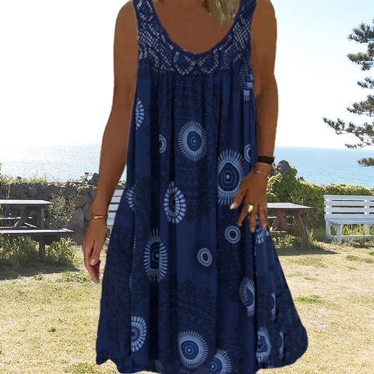 Mouwloze zomerjurk – Miranda