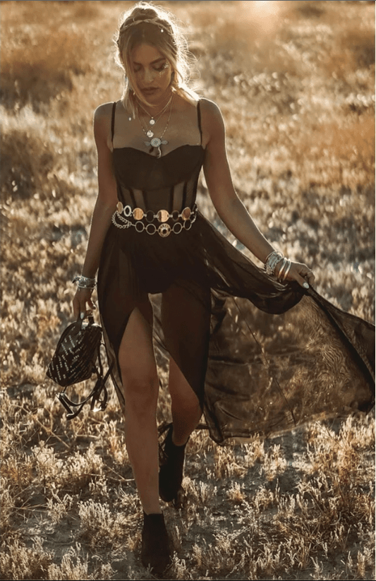 Strapless maxi-jurk – Amelie Vogue