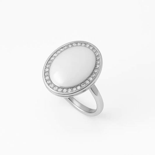 Ovale Medaillon Ring