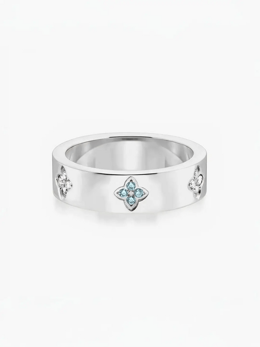 Fleur Geboortesteen Ring