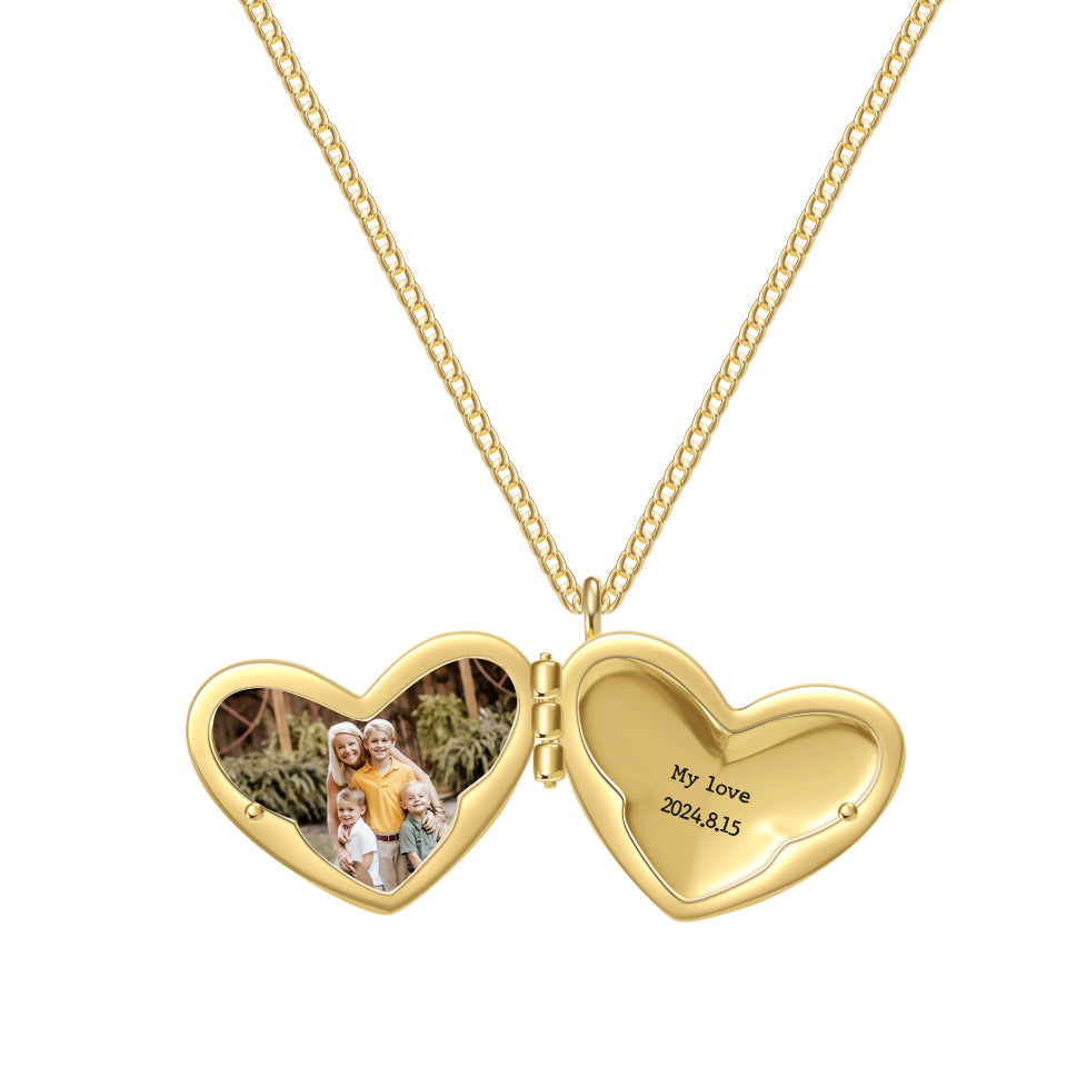 Bolle Hart Medaillon Ketting
