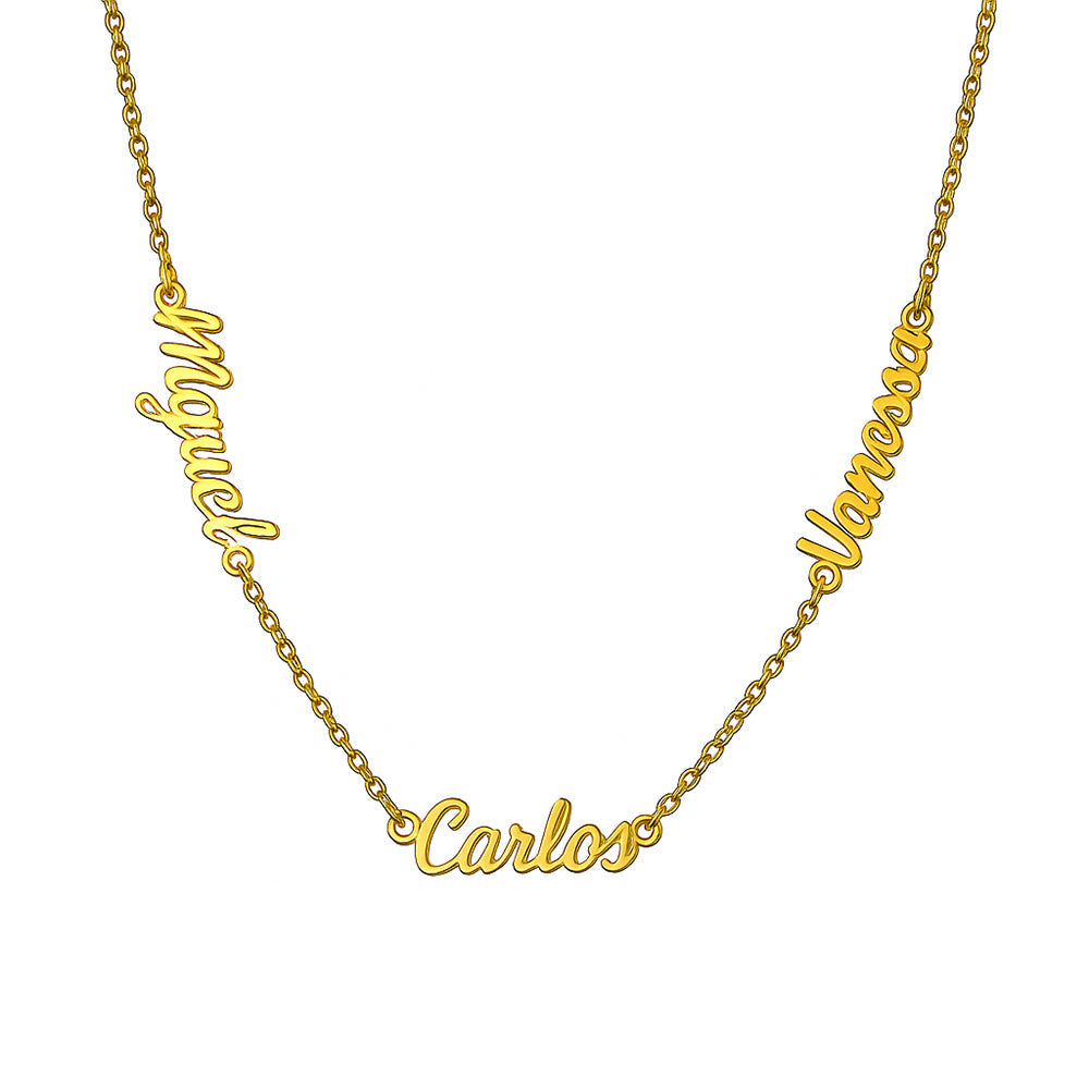 Naamketting met Meerdere Namen