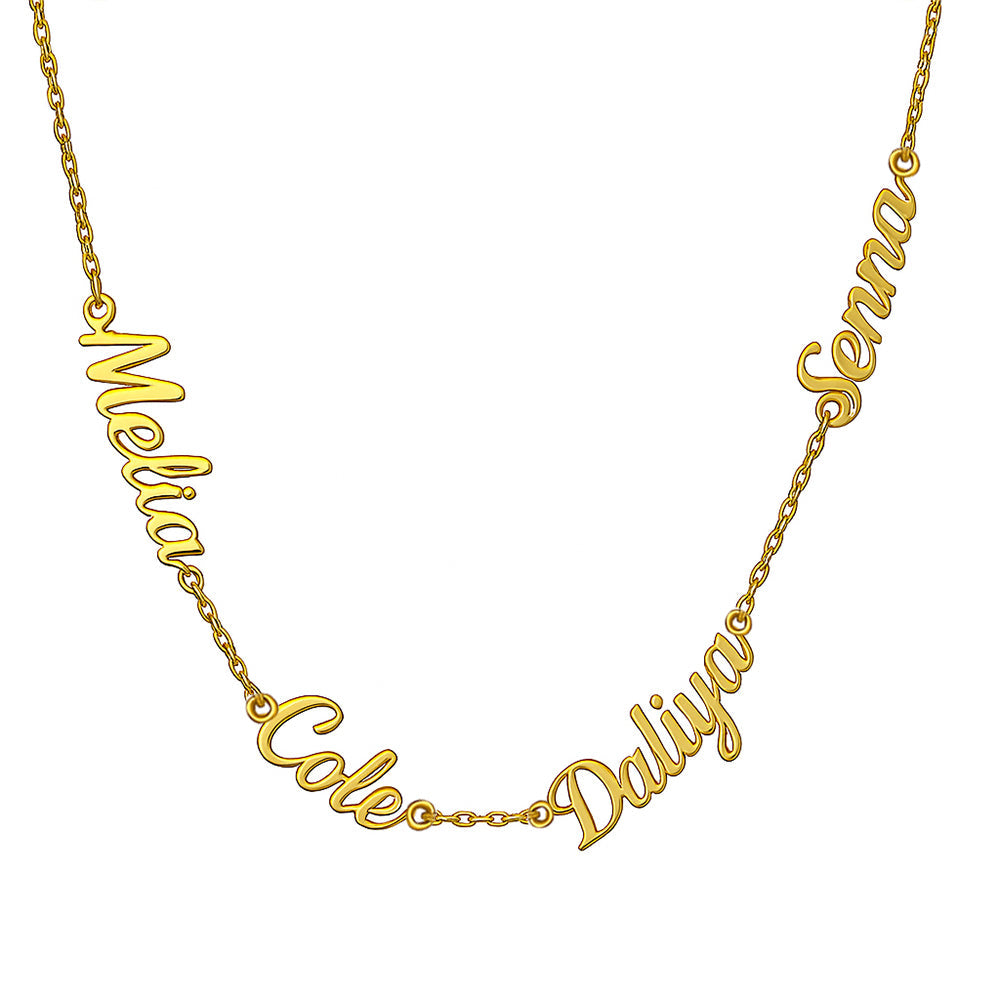 Naamketting met Meerdere Namen