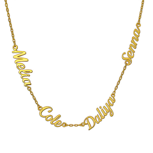 Naamketting met Meerdere Namen