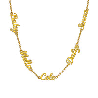 Naamketting met Meerdere Namen