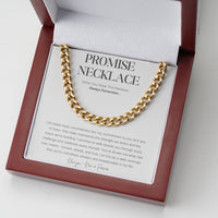 Belofteketting van Sterling Zilver