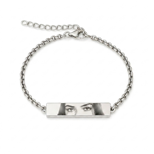 Armband met Gegraveerde Ogen Foto