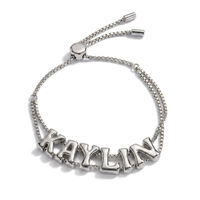Armband met Bubbelletters