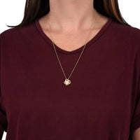 Eeuwige Rozenbox met Roos en Ketting
