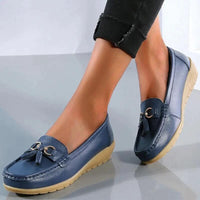 Orthopedische leren loafers – Isabella