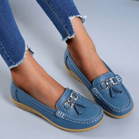 Orthopedische leren loafers – Isabella