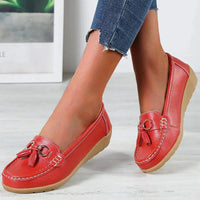 Orthopedische leren loafers – Isabella