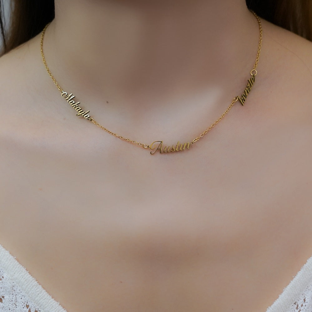 Naamketting met Meerdere Namen