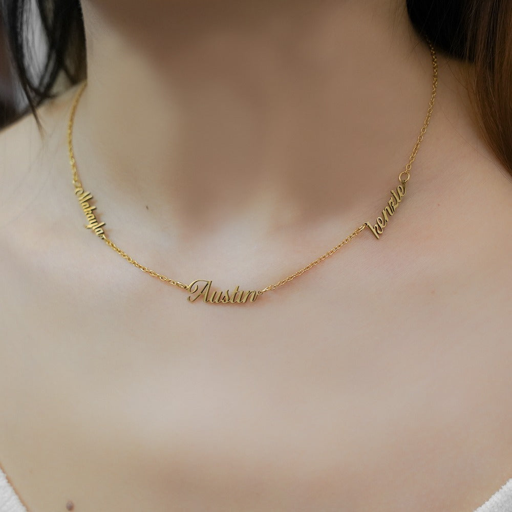 Naamketting met Meerdere Namen