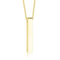 Zuil Ketting met Gravering