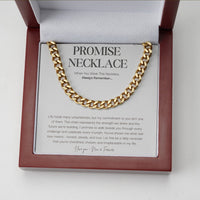 Belofteketting van Sterling Zilver